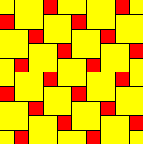 A regular tiling